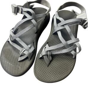 Chaco Performance Hiking Sandals Gray Adjustable Strap Women’s 7 EUR 38